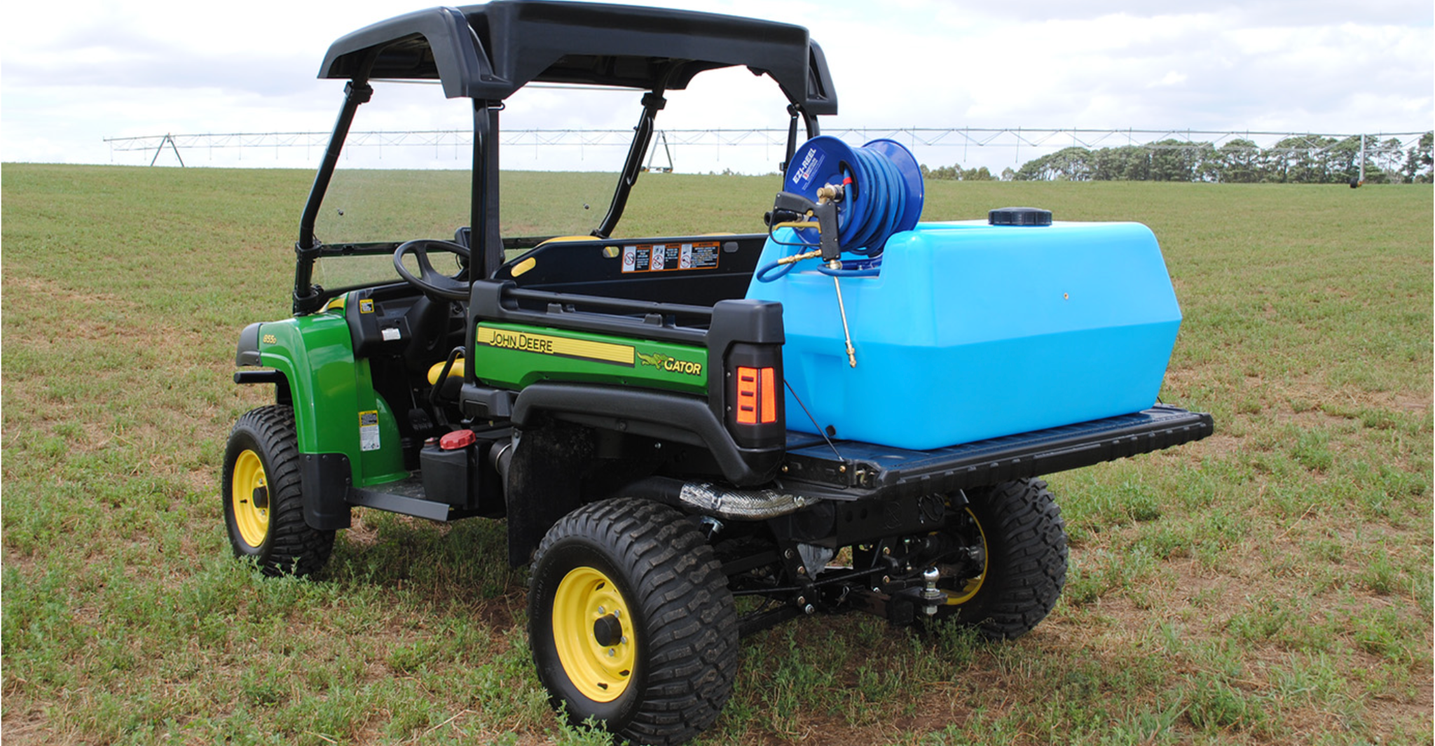 EZI-SPOT 100–200L DECKMOUNT SPRAYER WITH LID